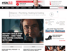 Tablet Screenshot of fiveaa.com.au